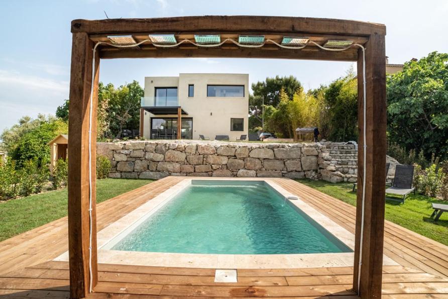 Saint Paul De Vence A La Vue Imprenable Villa ภายนอก รูปภาพ